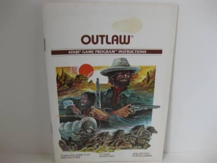 Outlaw (White Version) - Atari 2600 Manual